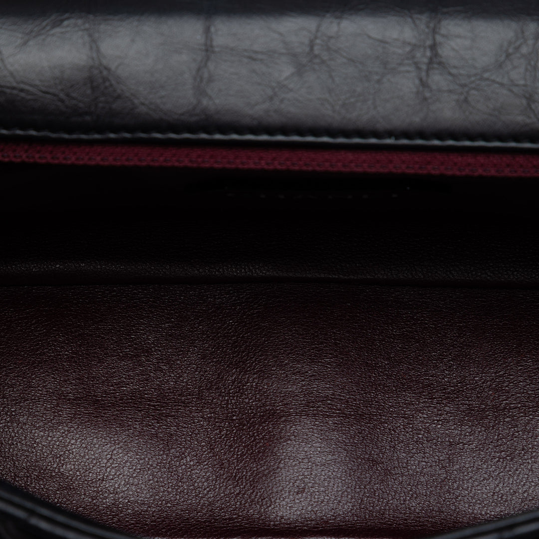 Chanel Matelassé vieilli Cuir de veau Reissue 2.55 Hanger à rabat 225