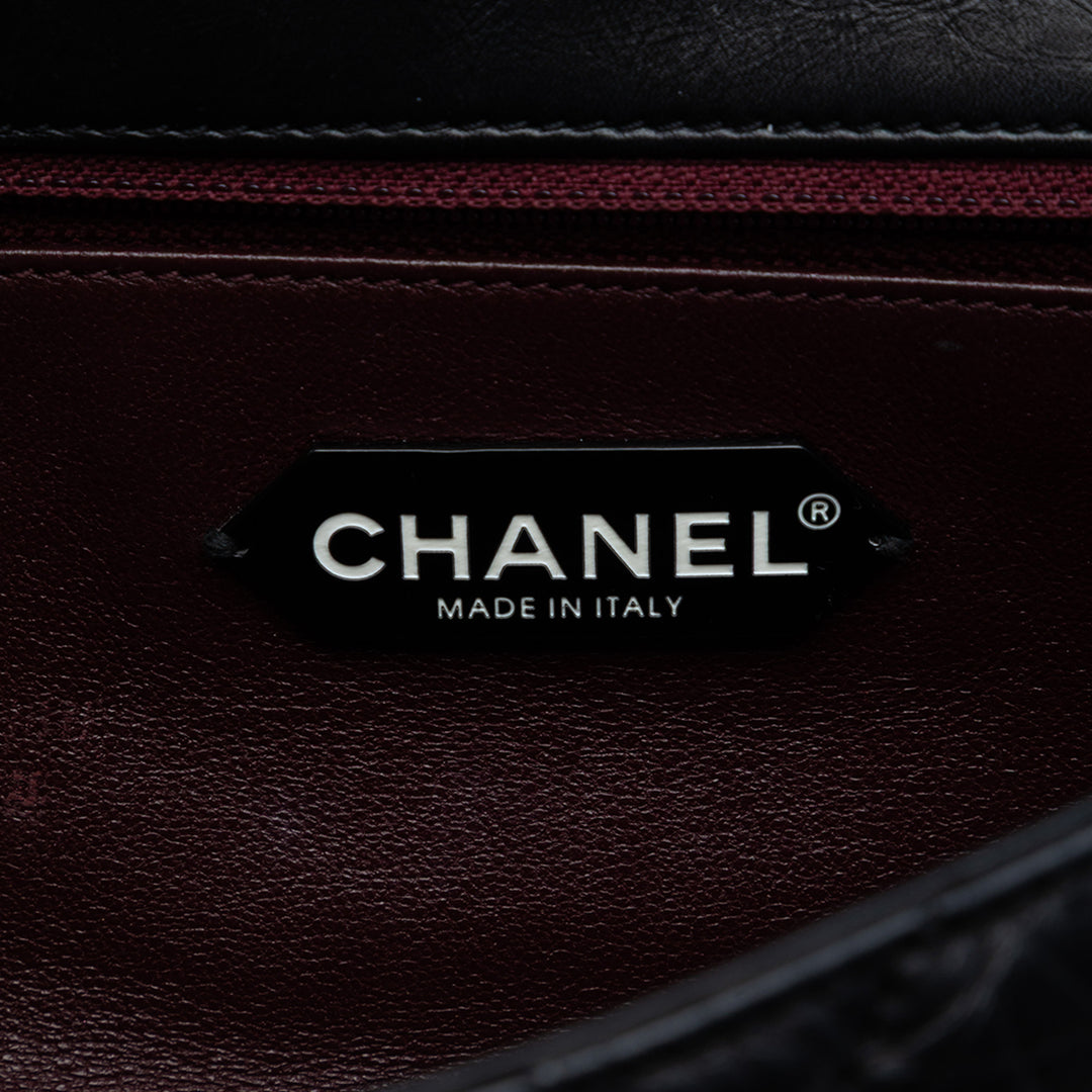 Chanel Matelassé vieilli Cuir de veau Reissue 2.55 Hanger à rabat 225