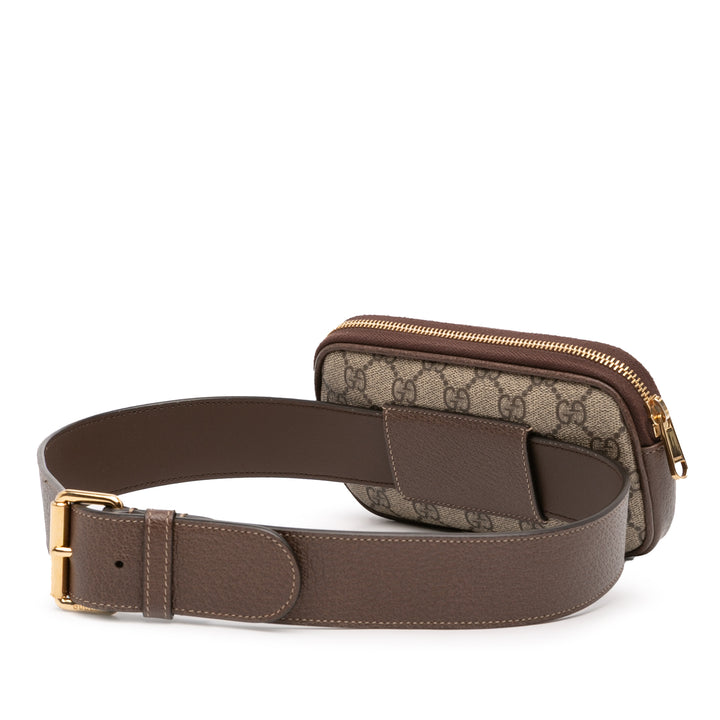 Gucci Small GG Supreme Web Ophidia Sac ceinture