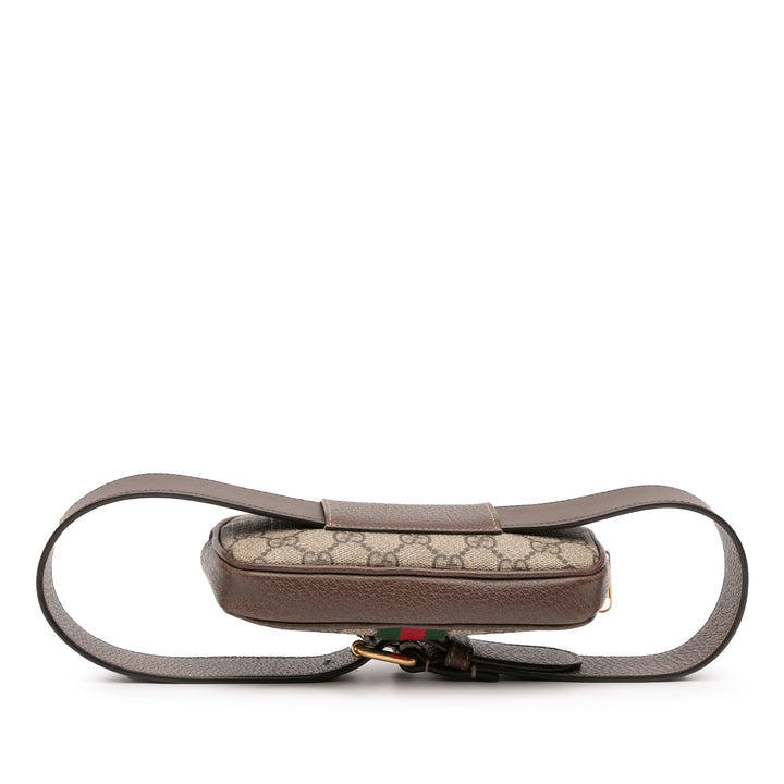 Gucci Small GG Supreme Web Ophidia Sac ceinture