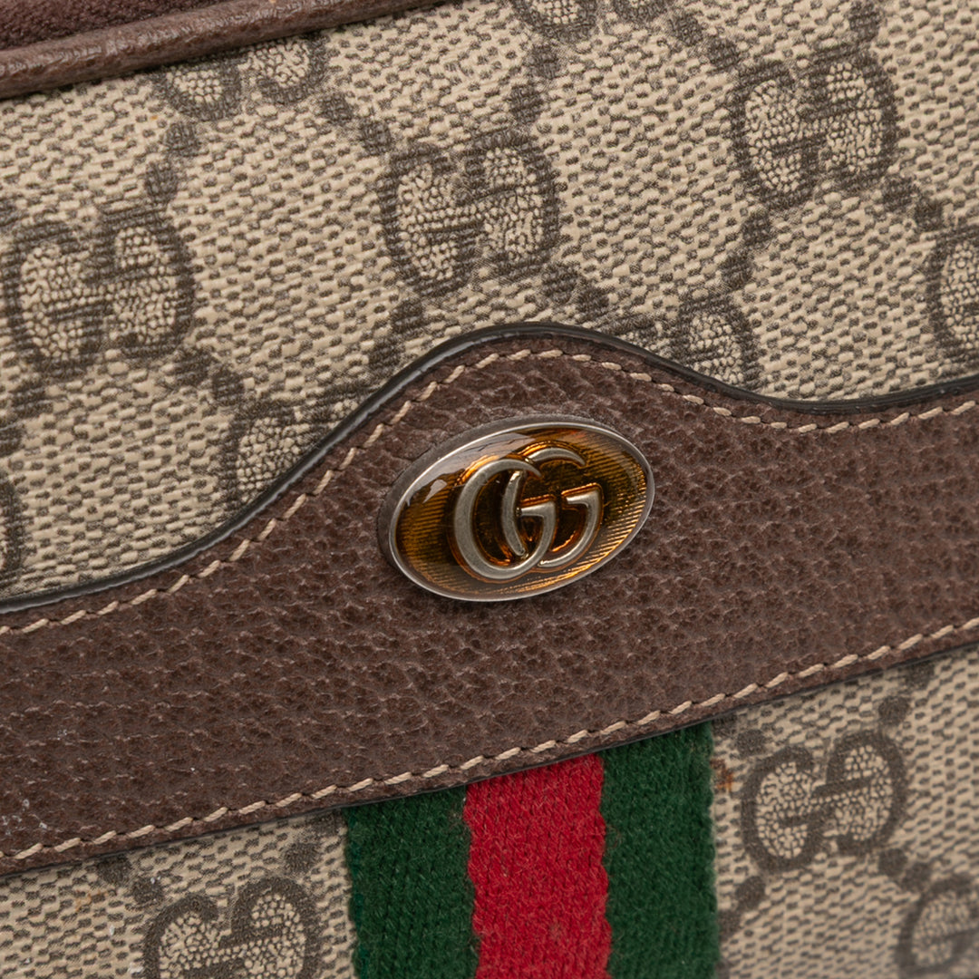 Gucci Small GG Supreme Web Ophidia Sac ceinture