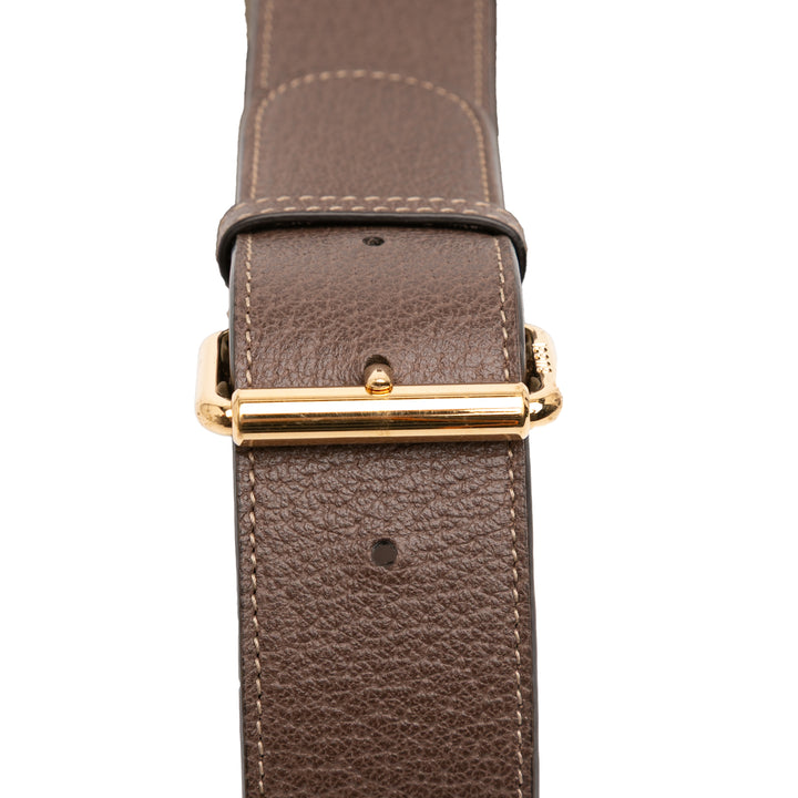 Gucci Small GG Supreme Web Ophidia Sac ceinture