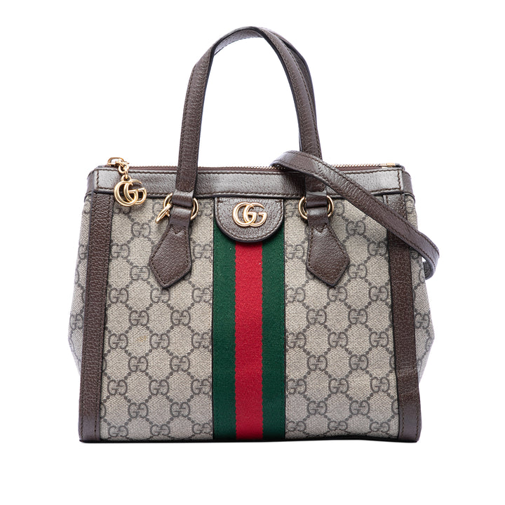 Gucci Small GG Supreme Ophidia Sac
