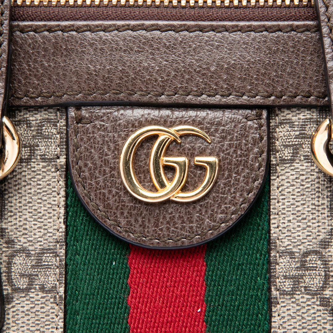 Gucci Small GG Supreme Ophidia Sac
