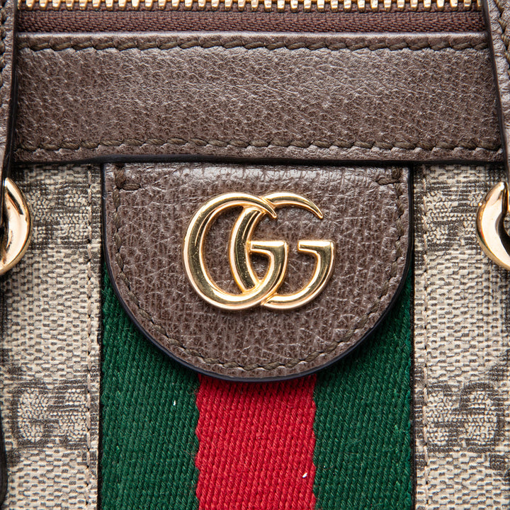 Gucci Small GG Supreme Ophidia Sac