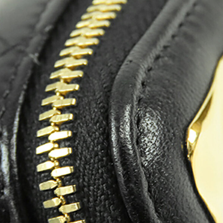 Chanel Extra Mini CC Matelassé Golden Plate Vanity Sac porté croisé