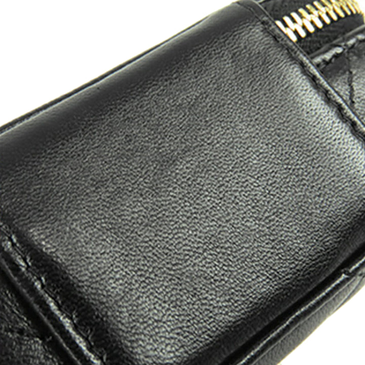 Chanel Extra Mini CC Matelassé Golden Plate Vanity Sac porté croisé