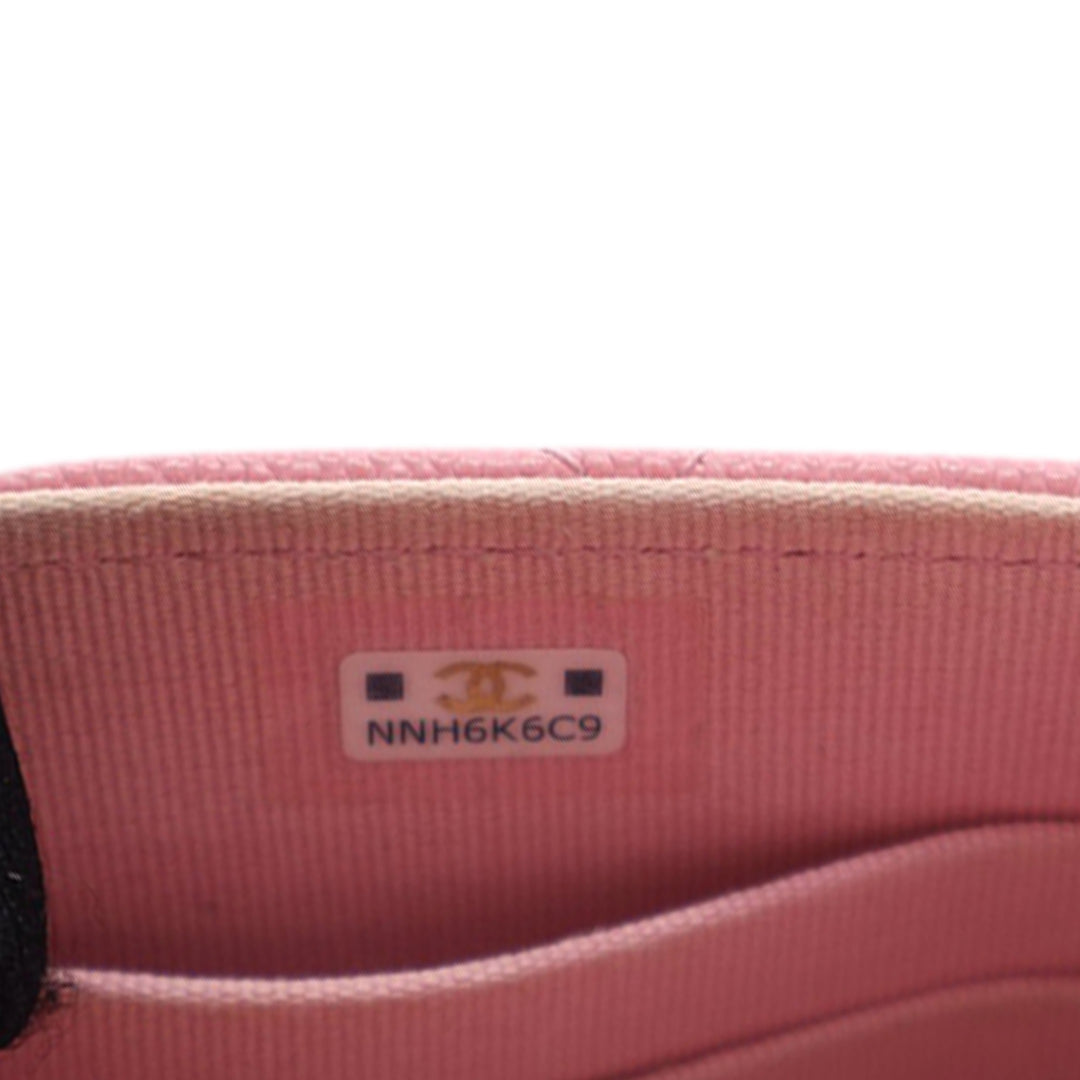 Chanel Mini CC Matelassé Caviar anse supérieure Pochette avec chaîne