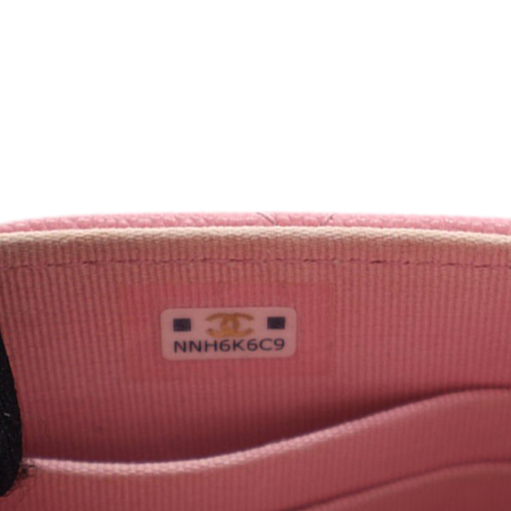 Chanel Mini CC Matelassé Caviar anse supérieure Pochette avec chaîne