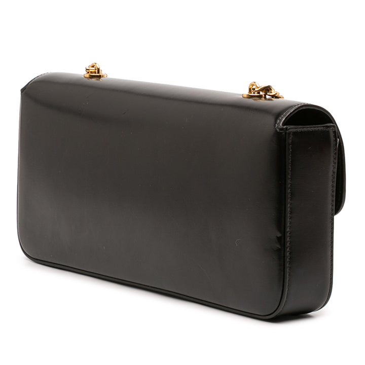 Celine brillant Cuir de veau Triomphe Chain Sac bandoulière