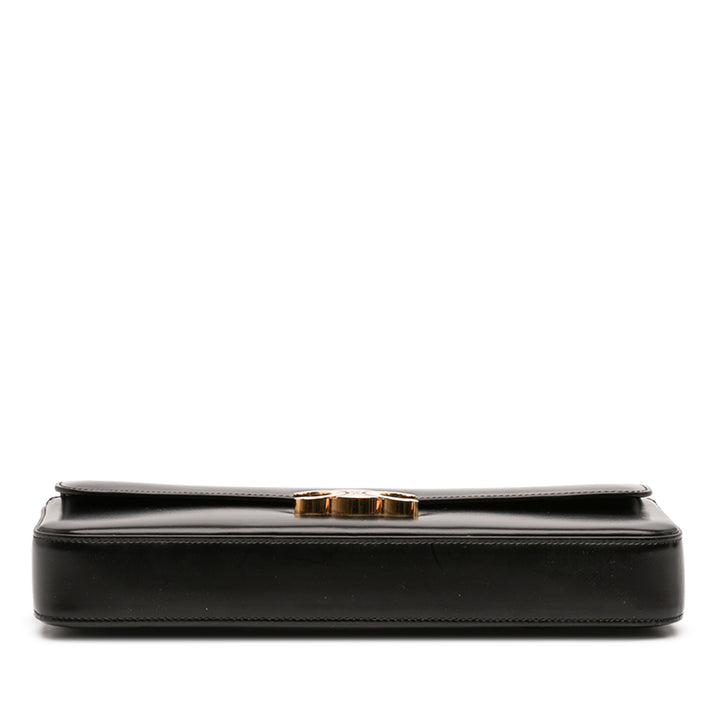 Celine brillant Cuir de veau Triomphe Chain Sac bandoulière