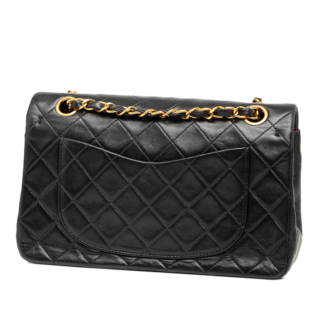Chanel Small Classic Cuir d’agneau Double rabat