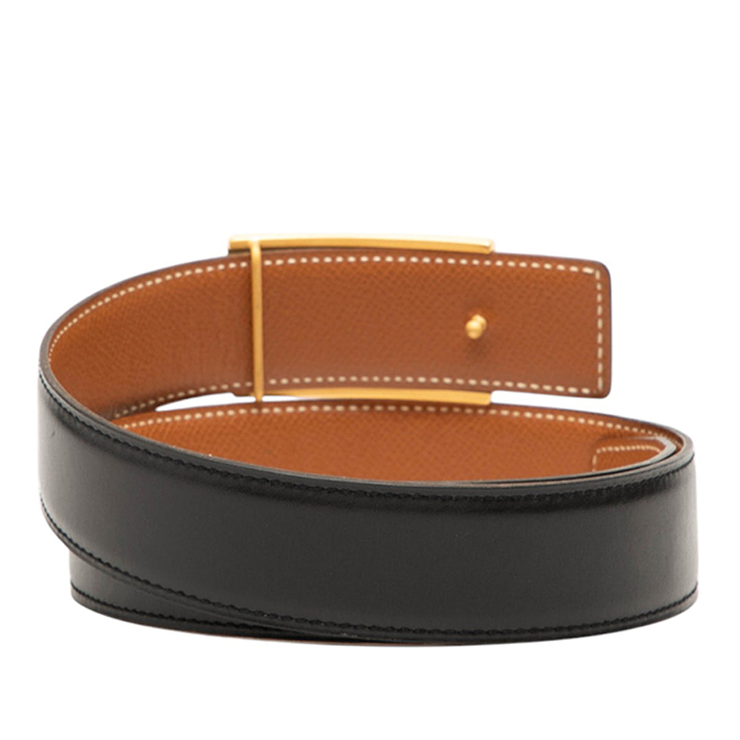 Hermès Boîte Veau Horse Buckle Belt