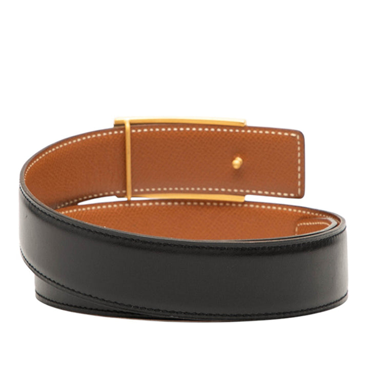 Hermès Boîte Veau Horse Buckle Belt