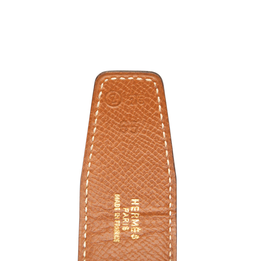Hermès Boîte Veau Horse Buckle Belt
