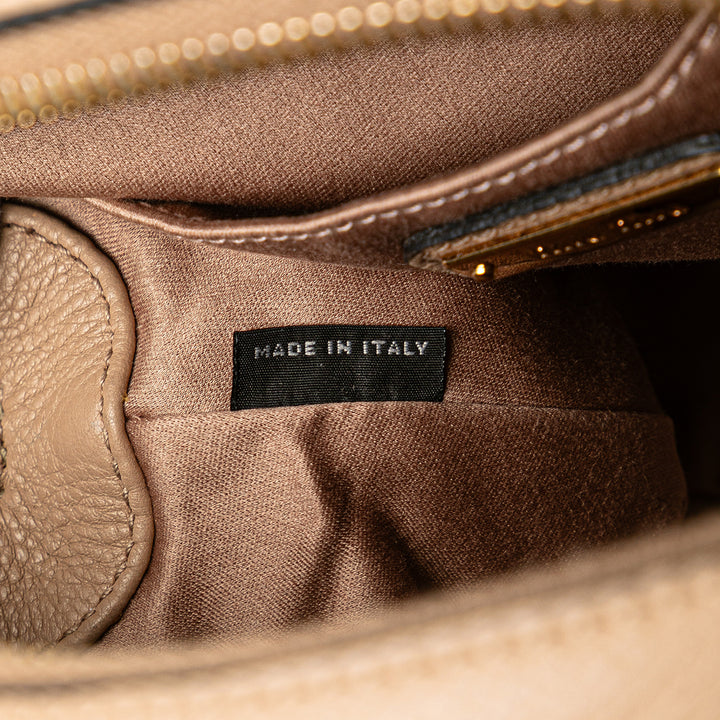 Miu Miu Cuir Sac porté croisé Marron