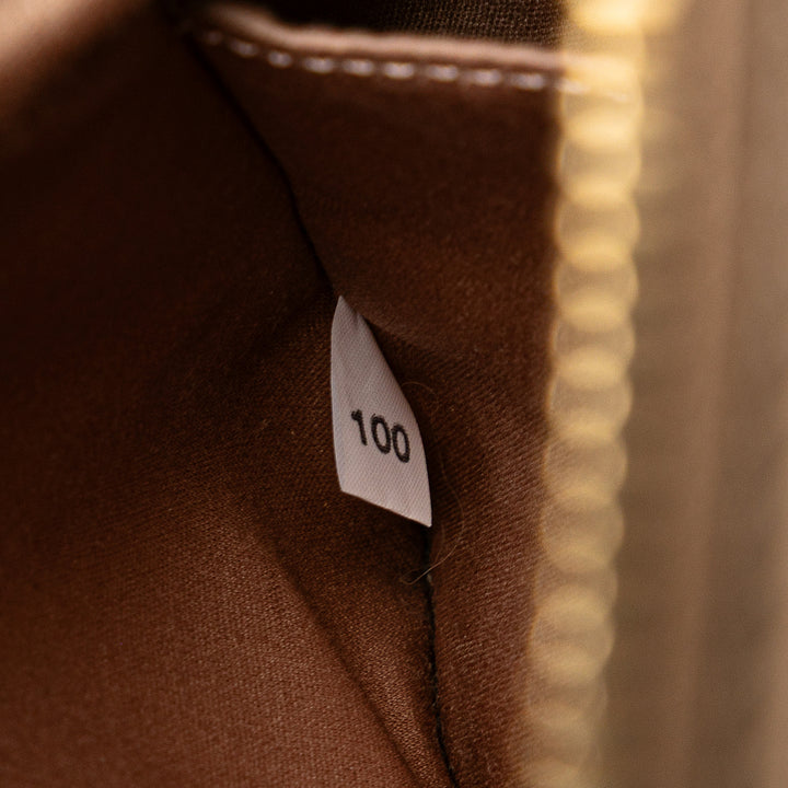 Miu Miu Cuir Sac porté croisé Marron