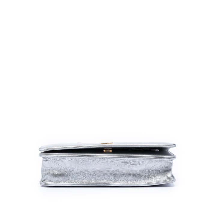 Chanel Matelassé vieilli Cuir de veau Gabrielle Wallet on Chain