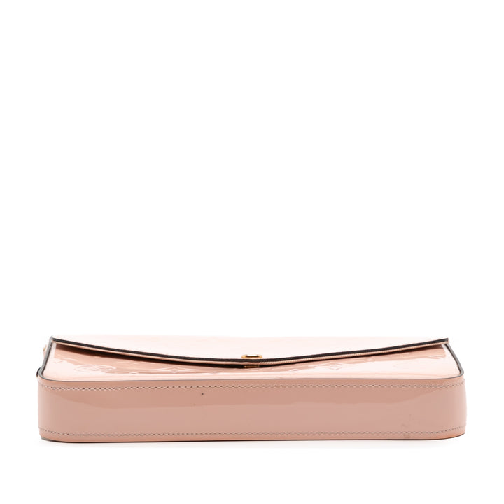 Monogram Vernis Pochette Felicie Pink - Gaby Paris
