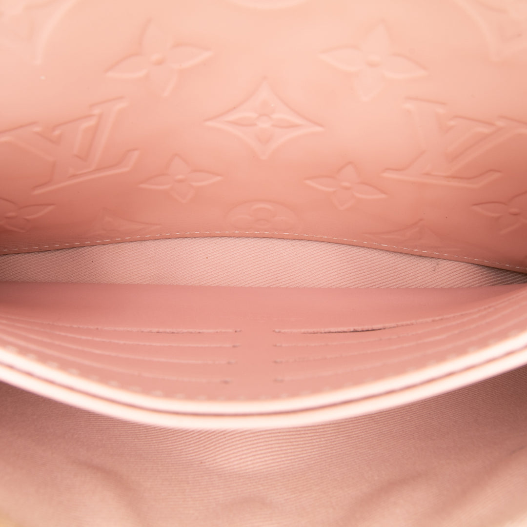 Monogram Vernis Pochette Felicie Pink - Gaby Paris