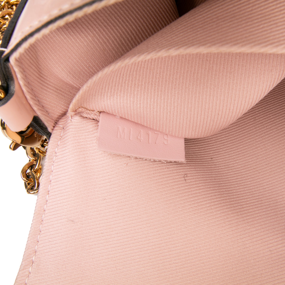 Monogram Vernis Pochette Felicie Pink - Gaby Paris