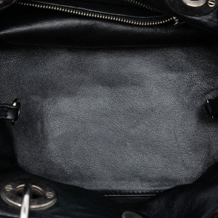 Dior Medium Woven Cuir de veau Soft Lady Dior