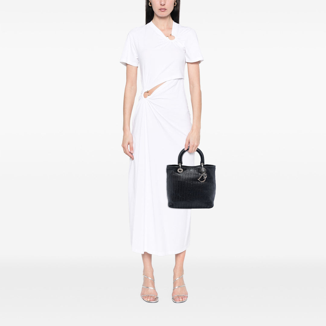 Dior Medium Woven Cuir de veau Soft Lady Dior