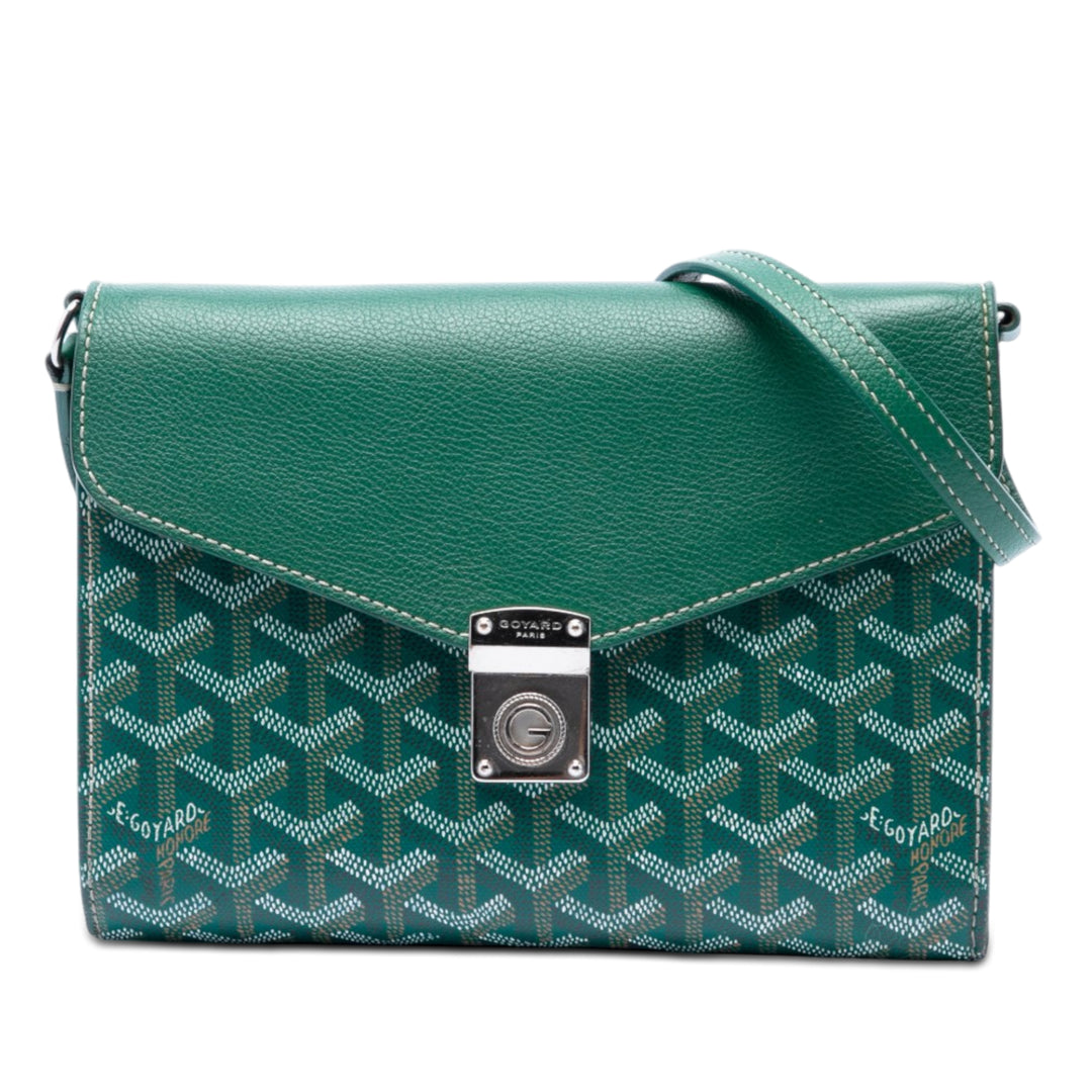 Goyard Chypre Portefeuille Pochette Toile Goyardine