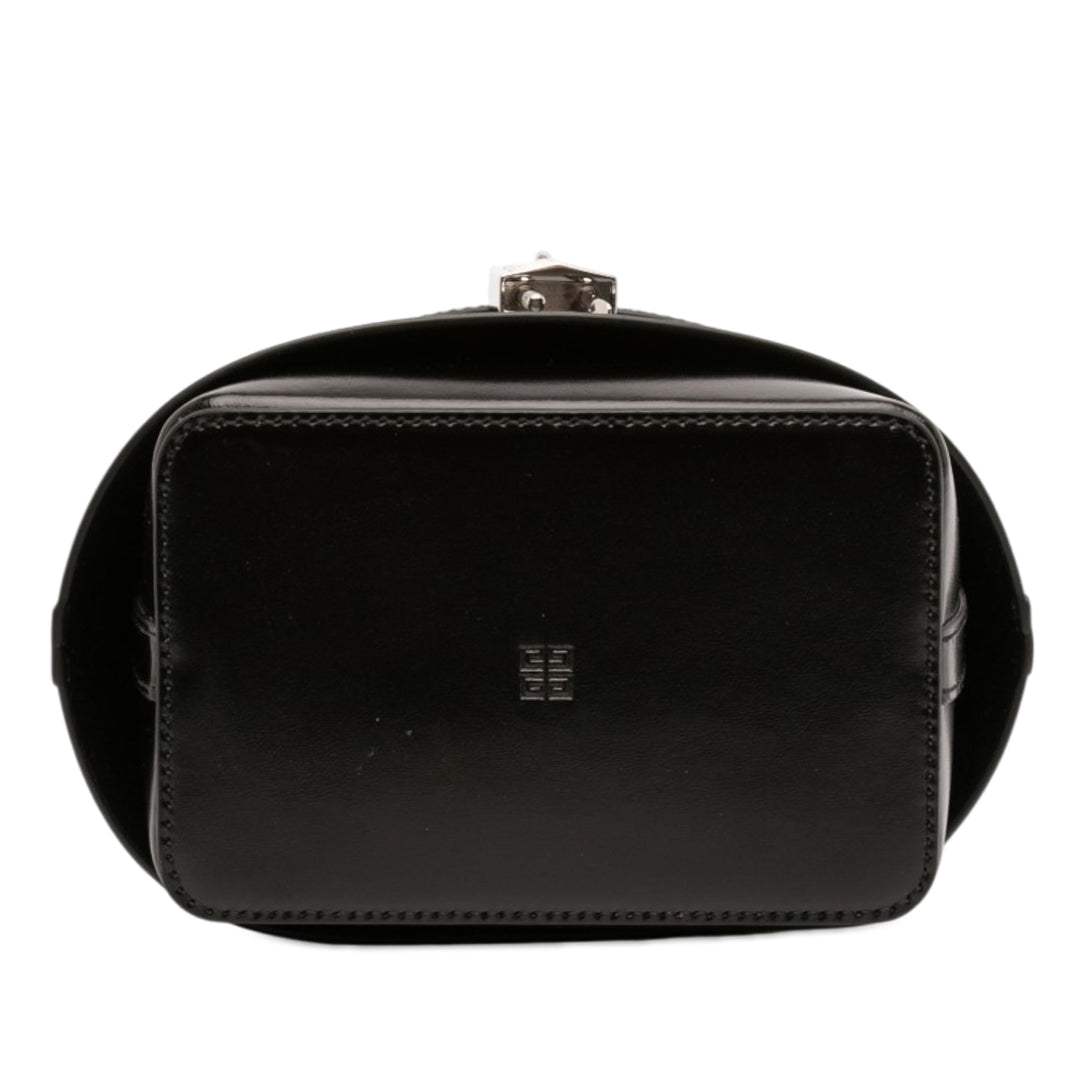 Givenchy Micro Cuir GV Shark Lock Bucket Sac