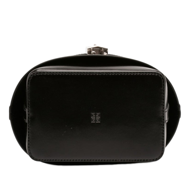 Givenchy Micro Cuir GV Shark Lock Bucket Sac