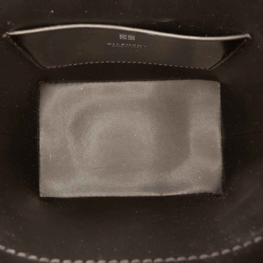 Givenchy Micro Cuir GV Shark Lock Bucket Sac