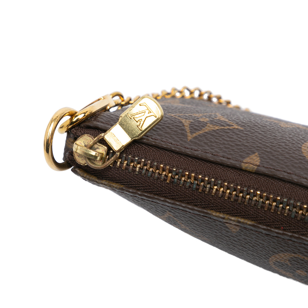 Monogram Mini Pochette Accessoires Brown - Gaby Paris