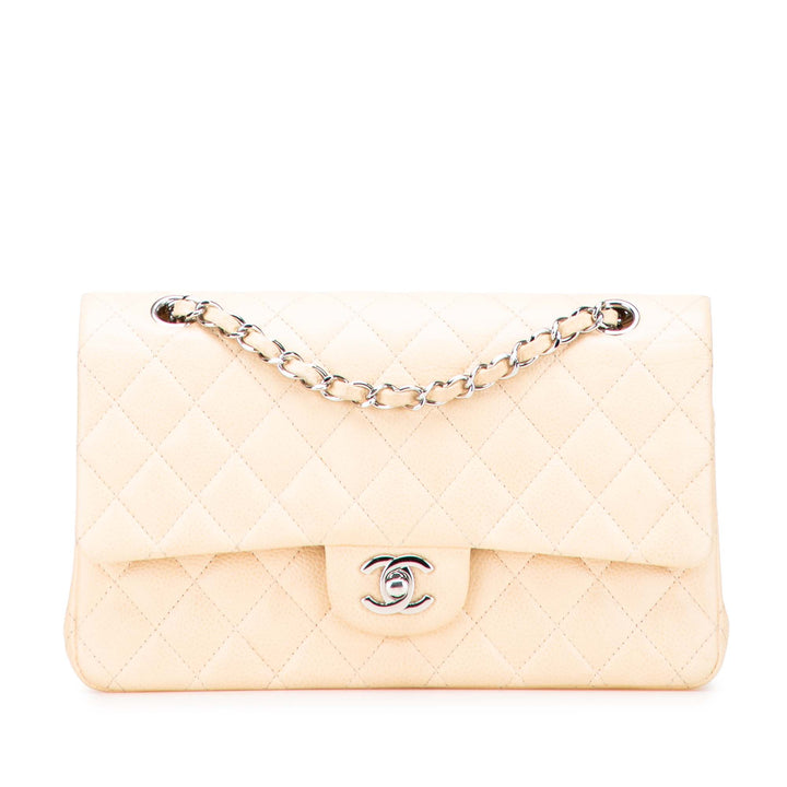 Chanel Classic Double rabat Moyen Cuir caviar
