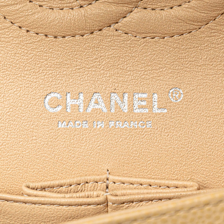 Chanel Classic Double rabat Moyen Cuir caviar