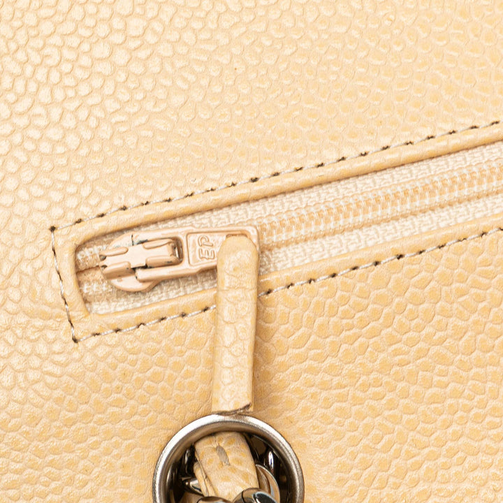 Chanel Classic Double rabat Moyen Cuir caviar