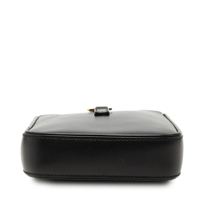 Saint Laurent Le 5 a 7 Vertical Sac Mini Noir – vue 3 – GABY PARIS