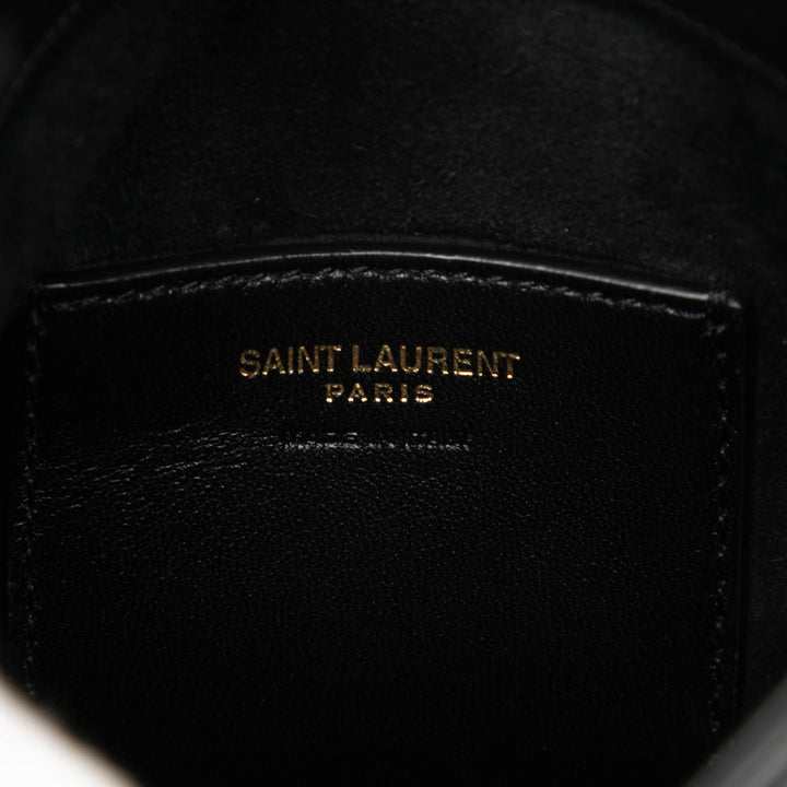 Saint Laurent Le 5 a 7 Vertical Sac Mini Noir – vue 5 – GABY PARIS