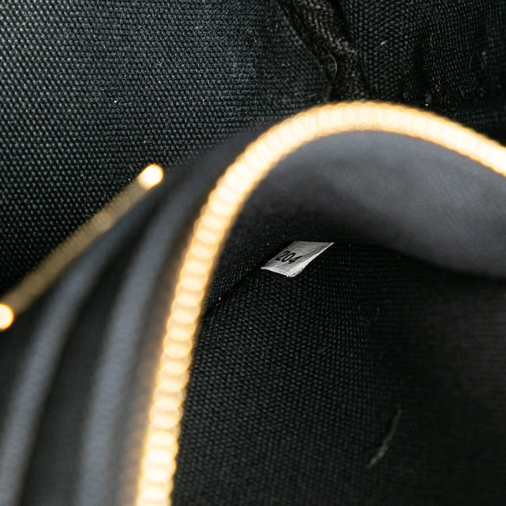 Small Canvas Canapa Logo Satchel Black - Gaby Paris