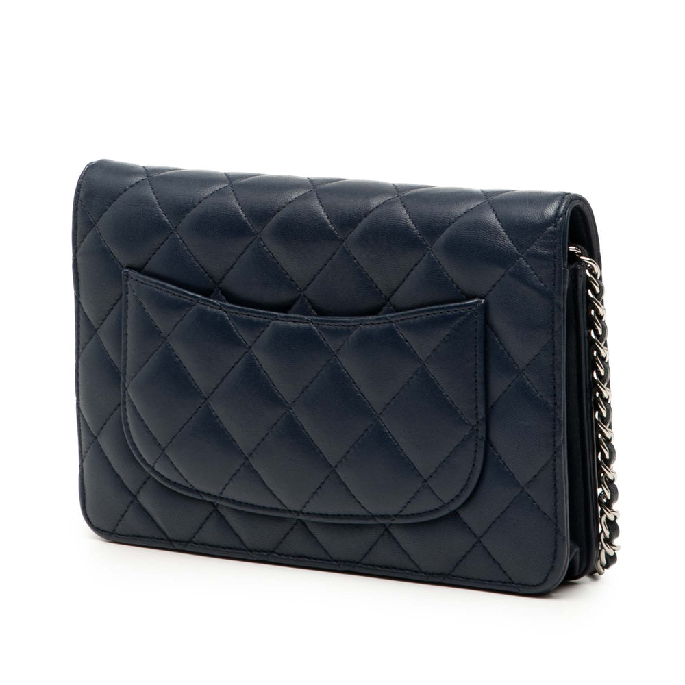 Chanel CC Matelassé Cuir d’agneau Wallet on Chain – GABY PARIS Authentique