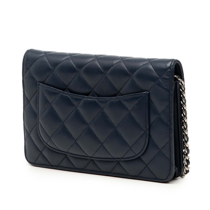 Chanel CC Matelassé Cuir d’agneau Wallet on Chain – GABY PARIS Authentique