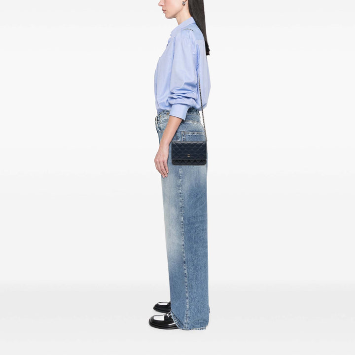 Chanel CC Matelassé Cuir d’agneau Wallet on Chain – GABY PARIS Authentique