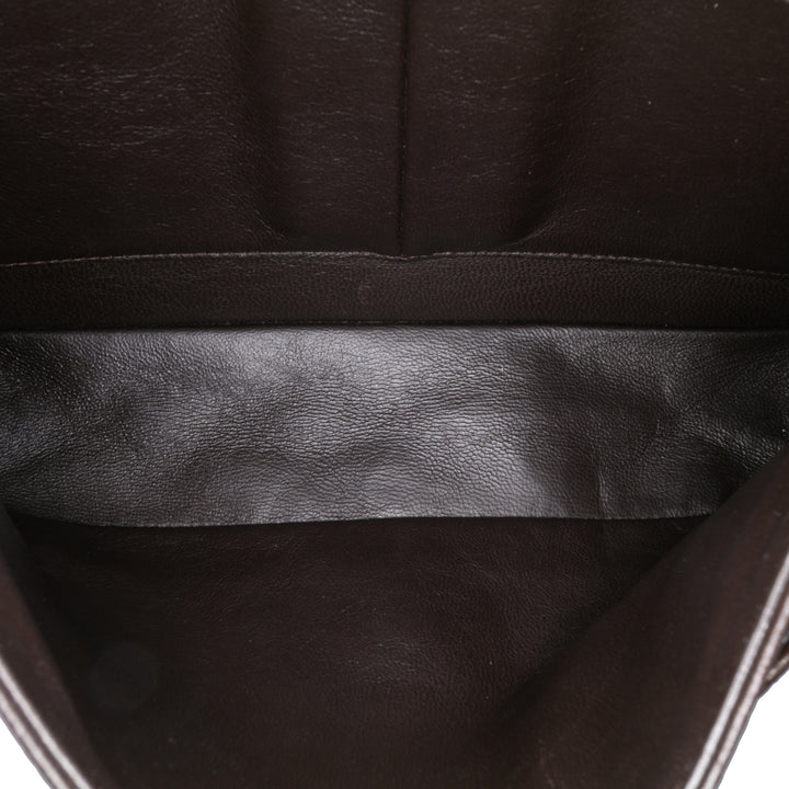 Medium Classic Caviar Double Flap Brown - Gaby Paris