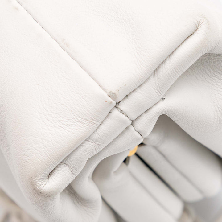 Lambskin The Mini Pouch White - Gaby Paris