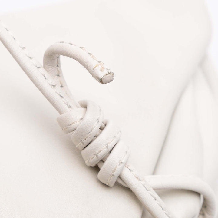 Lambskin The Mini Pouch White - Gaby Paris