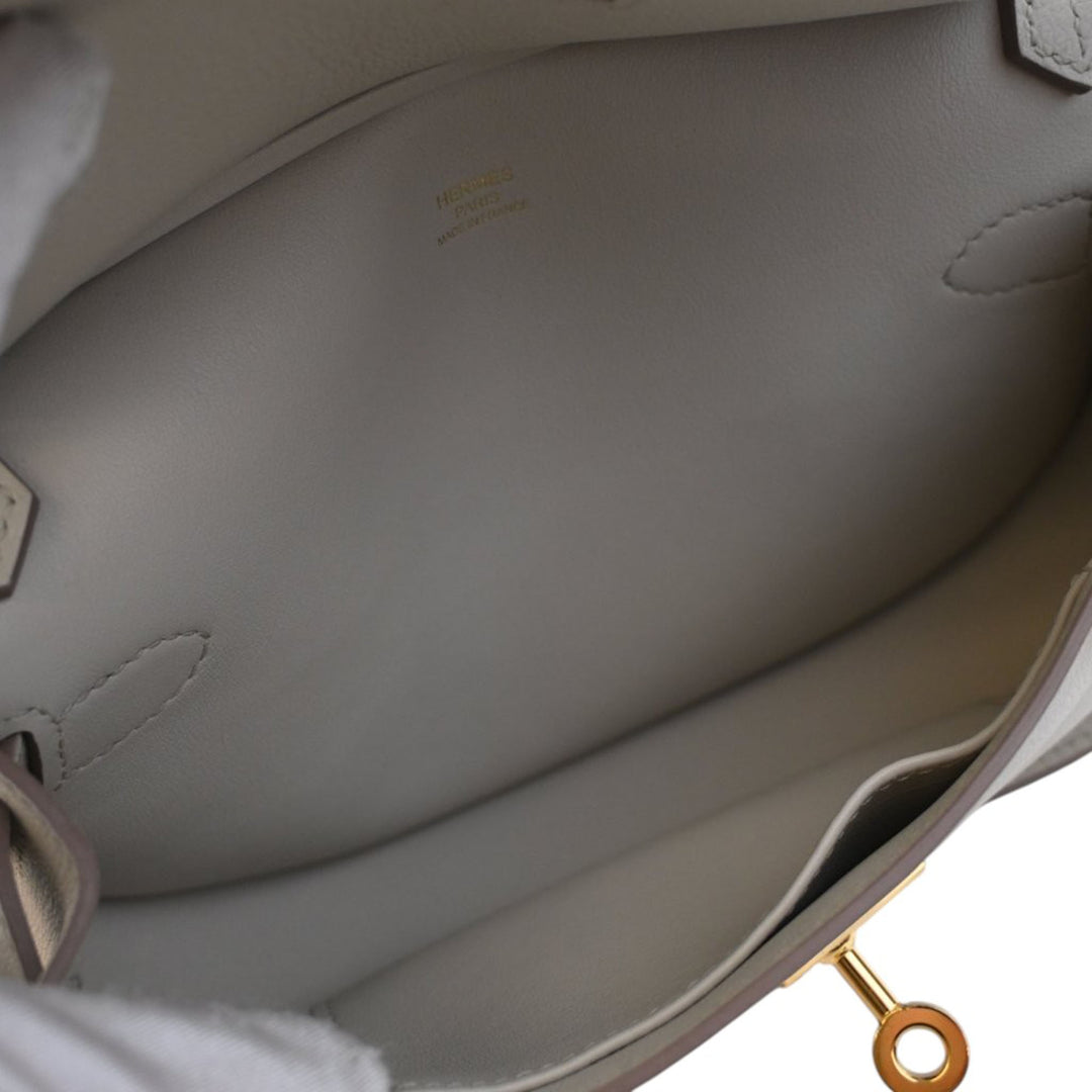 Hermès Mini Evercolor Jypsiere
