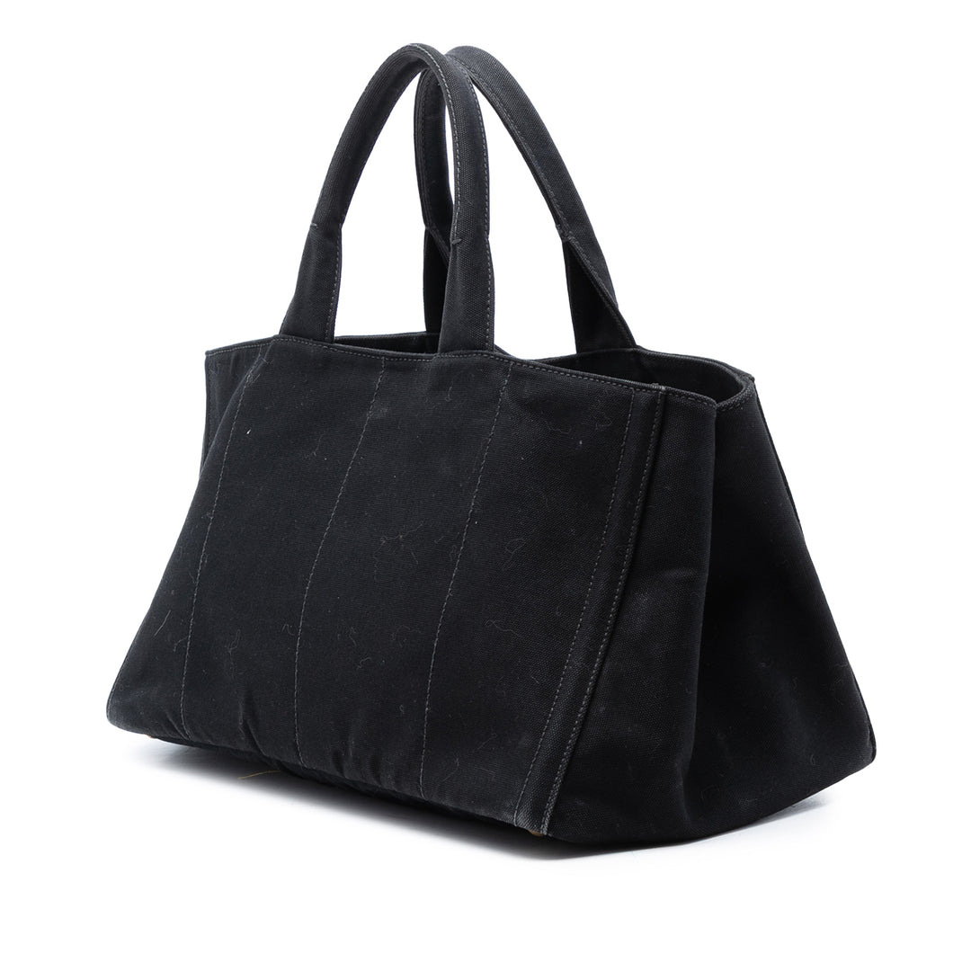 Prada Large Toile Canapa Bijoux Sac