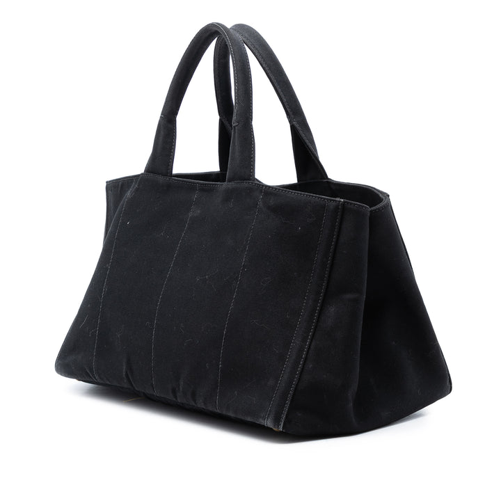Prada Large Toile Canapa Bijoux Sac