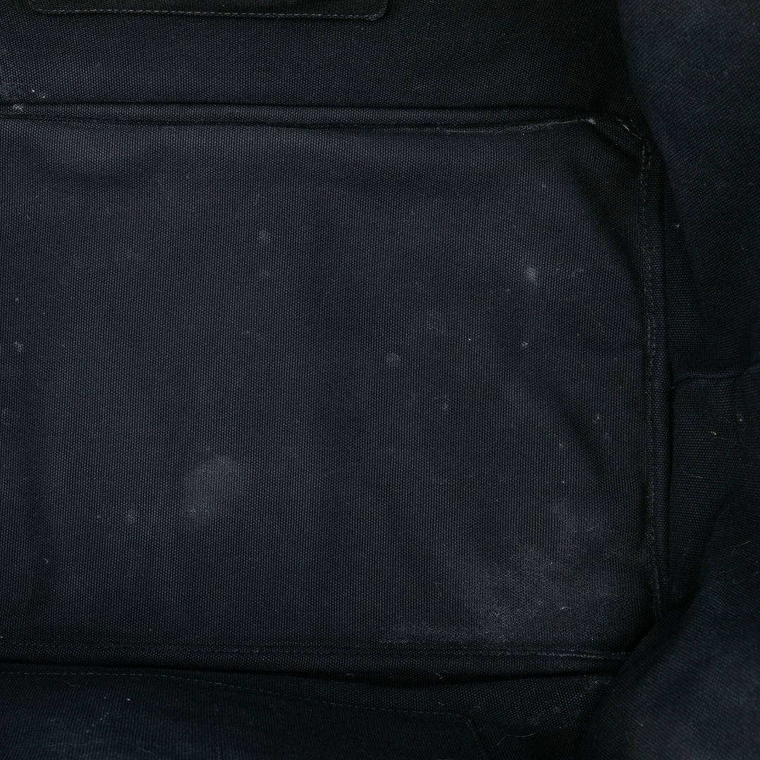 Prada Large Toile Canapa Bijoux Sac