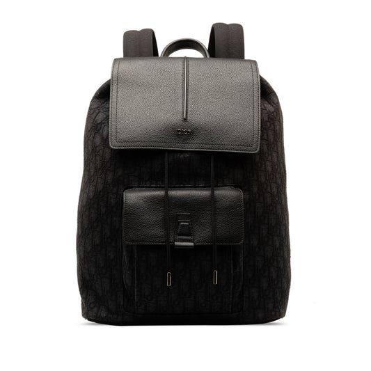 Oblique Motion Backpack Black - Gaby Paris