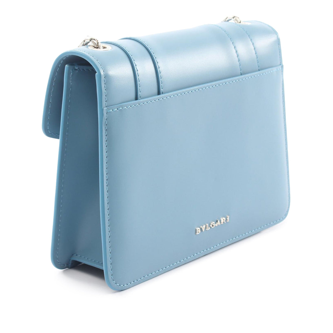 Bvlgari Sac bandoulière Serpenti Forever Bleu – vue 2 – GABY PARIS